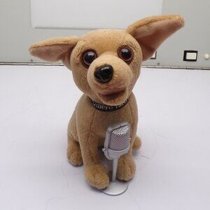 Yo Quiero TACO BELL Plush Singing Chances Are CHIHUAHUA Dog w/ Microphone